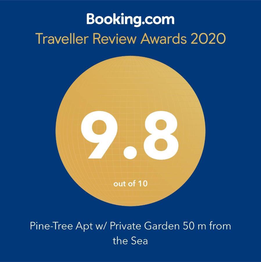 Pine-Tree Apt W/ Private Garden 50 M From The Sea Golem  Exterior foto
